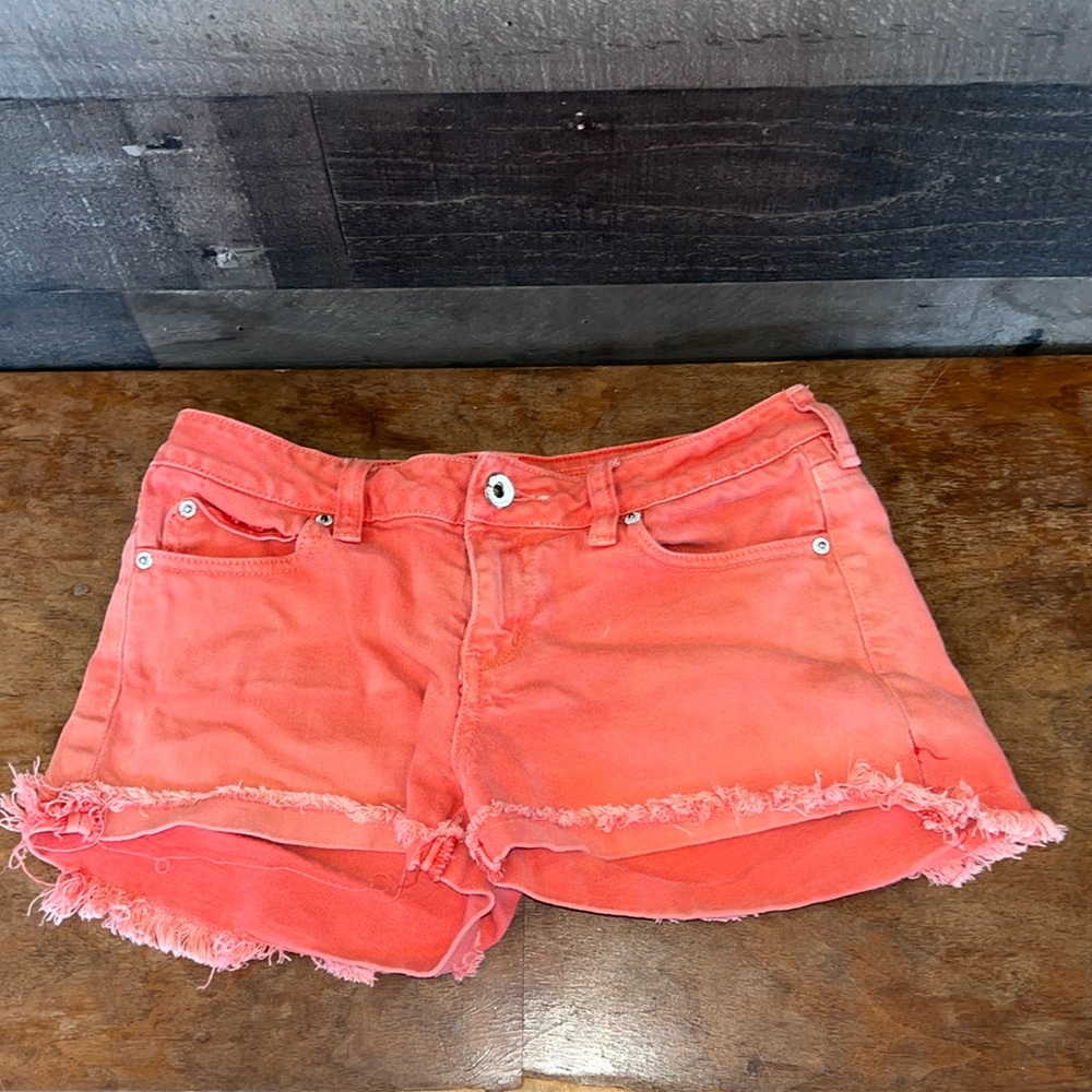 Pink BullHead Denim Cut Off Jean Shorts